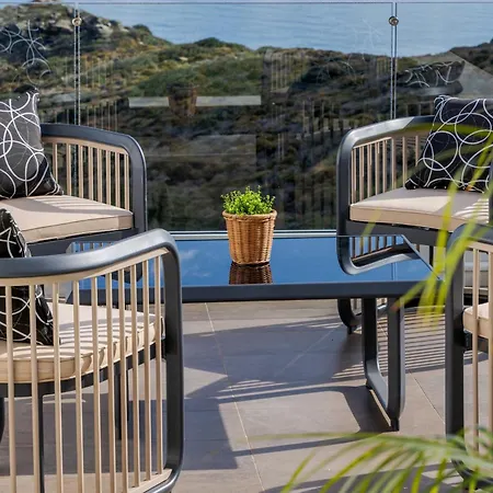 Deep Blue Luxury Theseus - Private Jacuzzi - Sea View Ligaria (Crete)