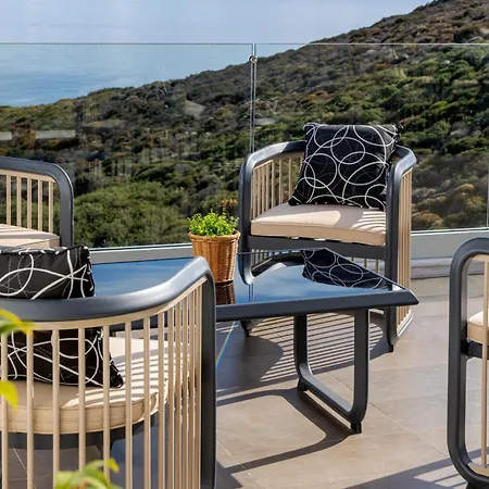 Deep Blue Luxury Theseus - Private Jacuzzi - Sea View Ligaria (Crete)